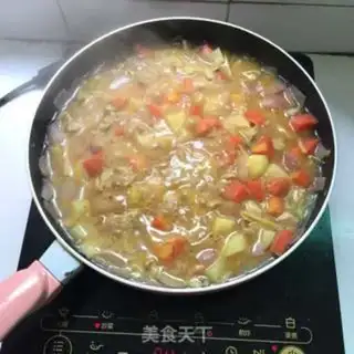 Make Curry chicken step 4