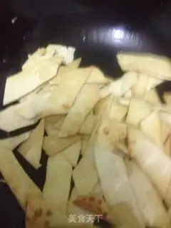 Make Fried tofu eggs step 4