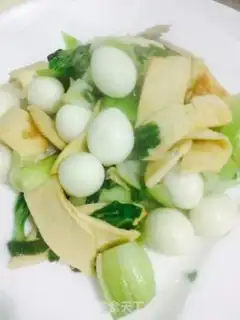 Make Fried tofu eggs step 8