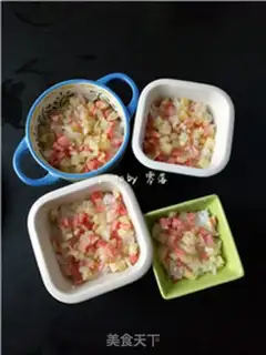 Make Ham rice step 9