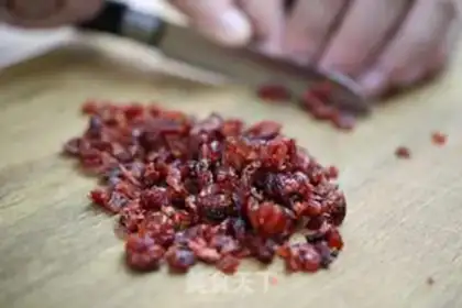 Make Cranberry cookies step 5