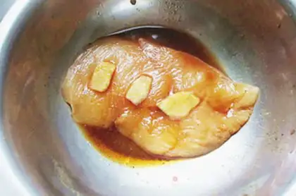 Make Low-fat-free chicken steak step 0