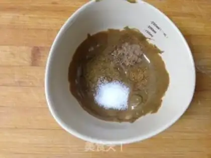 Make Sesame sauce pancakes step 1