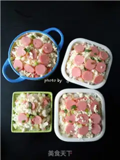 Make Ham rice step 13