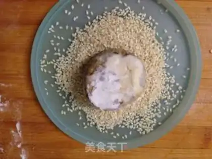 Make Sesame sauce pancakes step 9