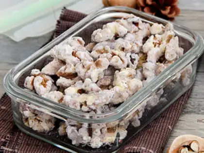 Make Amber walnuts step 6