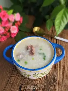 Make Potato steak congee step 7
