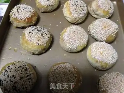 Make Sesame sauce pancakes step 12