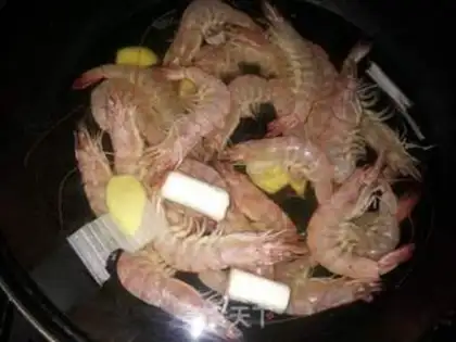 Make Ginger shrimp step 2