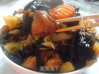 Make Luxury chicken rice step 6
