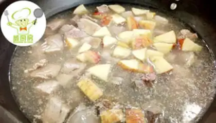 Make A lamb stew step 1