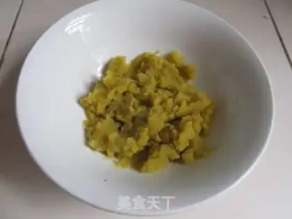 Make Red potato balls step 1