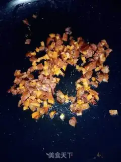 Make Weenie fried rice step 1