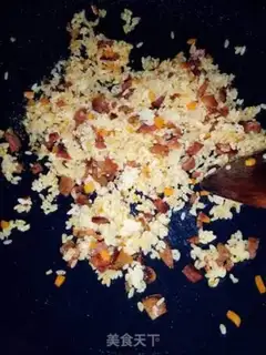 Make Weenie fried rice step 2