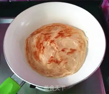 Make Ham egg grab cake step 5