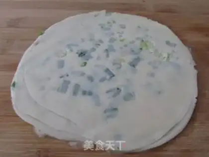 Make A dumpling onion cake step 6