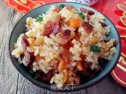 Make Weenie fried rice step 5