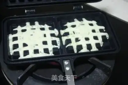 Make Chocolate waffles step 5