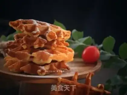Make Chocolate waffles step 8