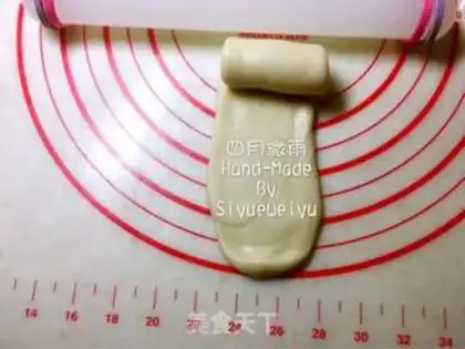 Make Chinese sweet roses step 9