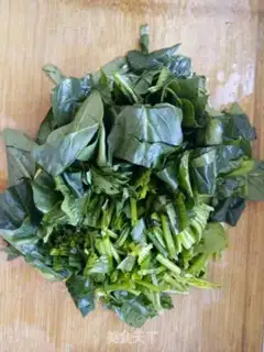 Make Spinach radish dumplings step 0