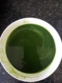 Make Spinach radish dumplings step 1