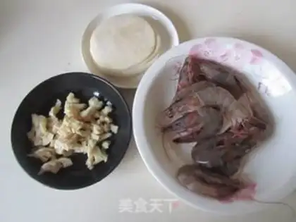 Make Straw hat shrimp step 0