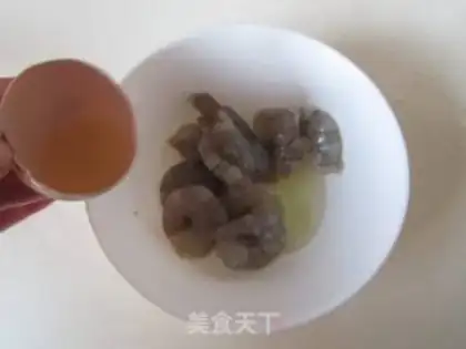 Make Straw hat shrimp step 3