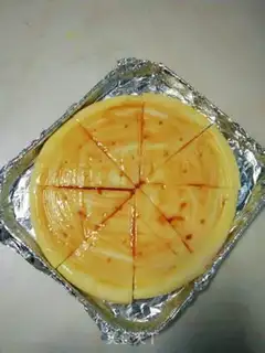 Make Chicken pizza in the field step 5