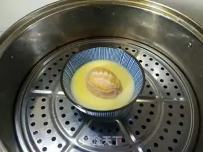 Make Abalone steamed eggs step 6