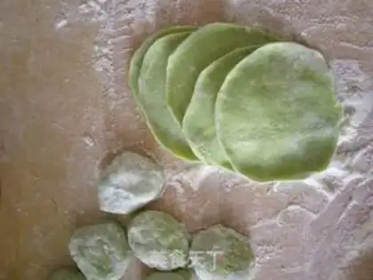 Make Spinach radish dumplings step 8
