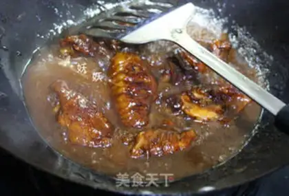 Make Coke chicken wings step 4