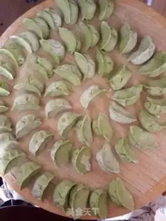Make Spinach radish dumplings step 10