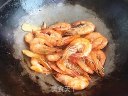 Make Cooking shrimp step 3