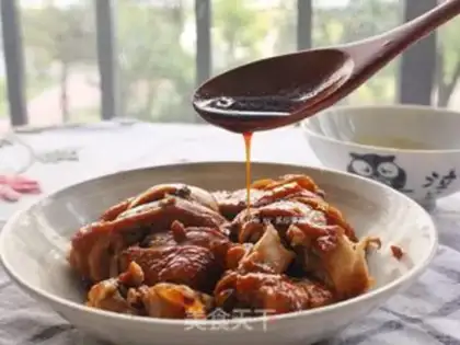 Make The honey and the chicken legs step 9
