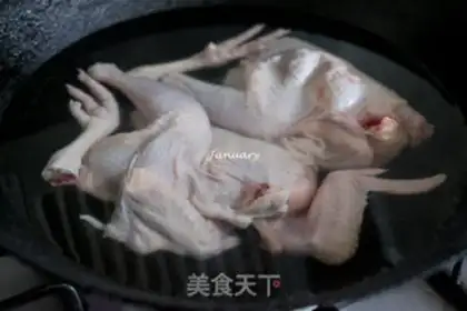 Make White chicken step 1