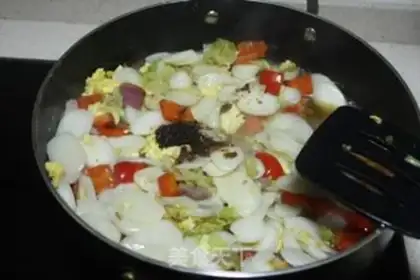 Make Red onion sauce step 5