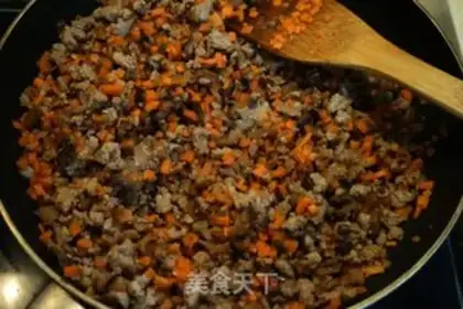 Make Flaming wheat with mushrooms step 7