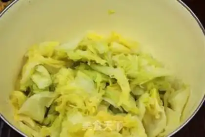 Make Northeast Korean cabbage step 3