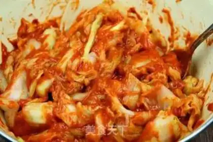 Make Northeast Korean cabbage step 6
