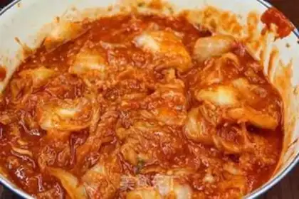 Make Northeast Korean cabbage step 9