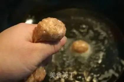 Make Dried fried balls step 8