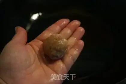 Make Dried fried balls step 9