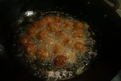 Make Dried fried balls step 10