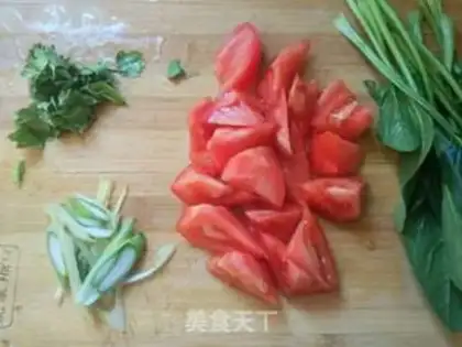 Make Tomato eggnog soup step 3