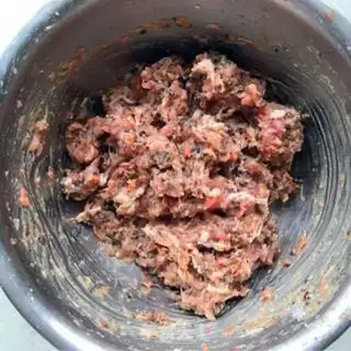 Make Like egg rolls step 2