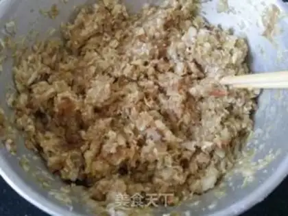 Make Sour pork dumplings step 2