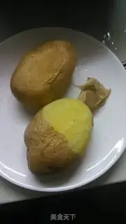 Make Mustard potato mashed salad step 2