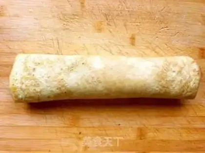 Make Like egg rolls step 6