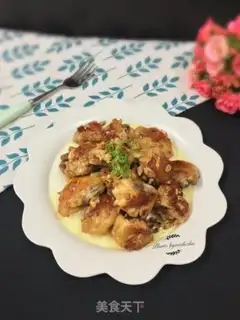 Make Garlic chicken wings step 9